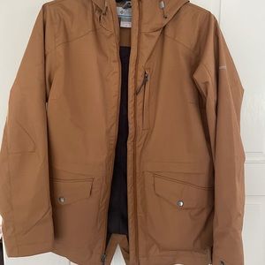 Columbia Mount Erie Elk colored jacket shell